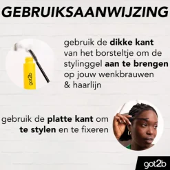 Glued 4 Brows & Edges Gel 16 ml^Got2b