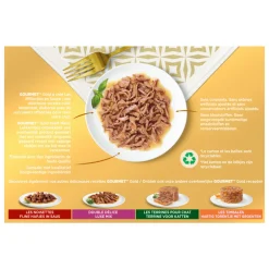 Kattenvoer<Gourmet Gold Blik Malse Lekkernijen Multipack 12 x 85 gr