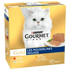Gold Fijne Mousse Rood 8 x 85 gr^Gourmet Outlet