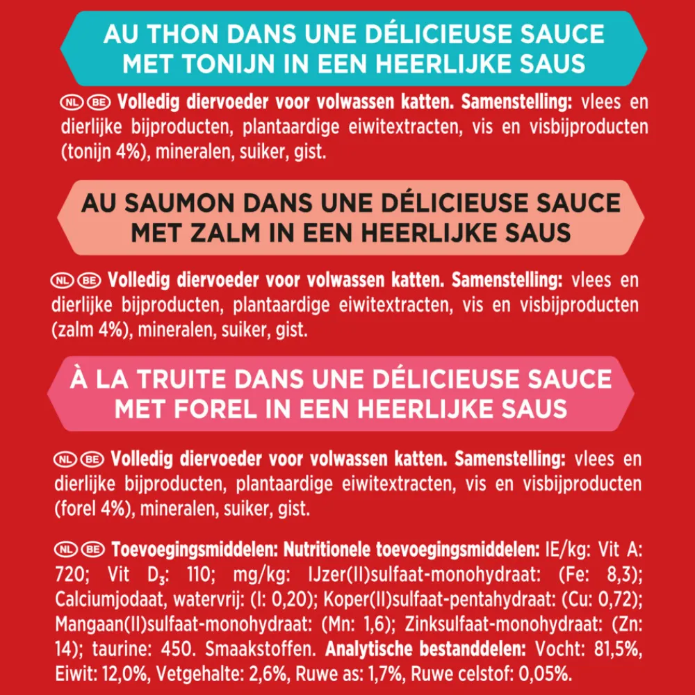 Online Mon Petit Vis 6 x 50 gr Kattenvoer