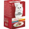 Kattenvoer<Gourmet Mon Petit Vis & Vlees 6 x 50 gr