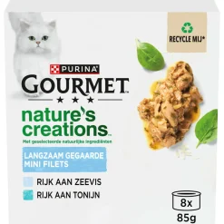 Nature's Creations Zeevis 8 x 85 gr Kattenvoer