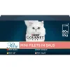 Discount Perle Mini Filets Multipack Vlees - Vis 60 x 85 gr Kattenvoer