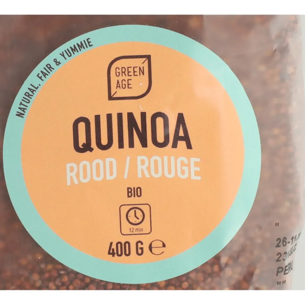 Quinoa Rood Bio 400 gr^GreenAge Best