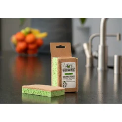 Sponzen<Greenminds Schuursponzen 2 stuks