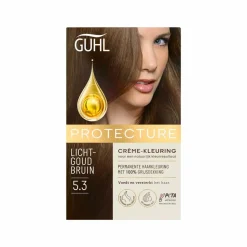 Haarkleuring<Guhl Beschermende Cremekleuring 5.3 Lichtgoudbruin