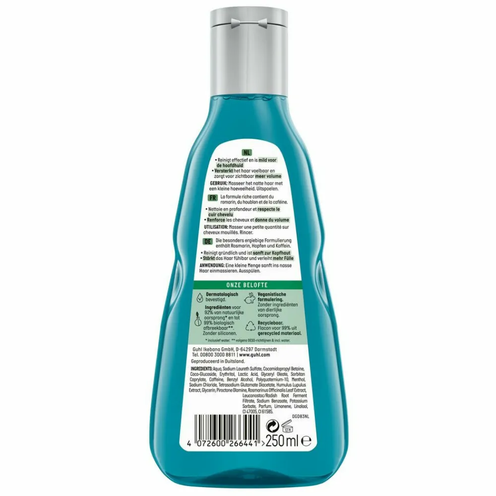 Shampoo Man Vol & Sterk 250 ml^Guhl Clearance