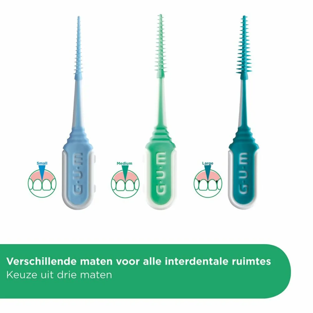 Flossen & Ragen<GUM Soft-Picks Comfort Flex Mint Medium 40 stuks