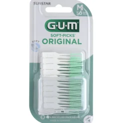 Flossen & Ragen<GUM Soft-Picks Original Medium 50 stuks