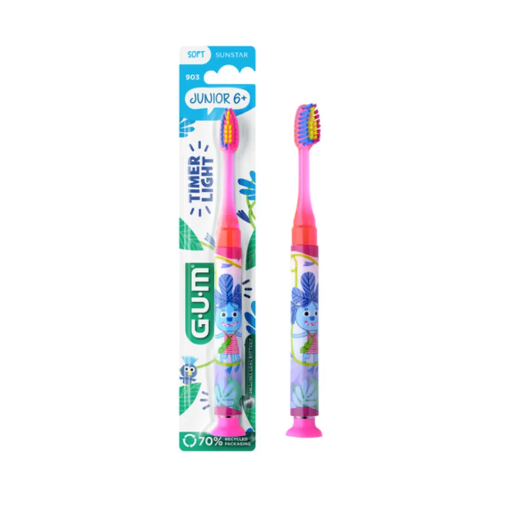 Specialistische Mondverzorging<GUM Tandenborstel Light Up Kids 7-9 jaar