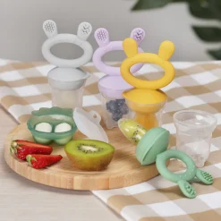 Servies & Drinkbekers<Haakaa Fresh Food Feeder Fruitspeen Sky blue