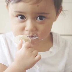 Tandenborstel Siliconen Transparant 3+ mnd^Haakaa New