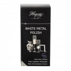 Clearance Poets voor Staal, RVS en Chrome White Metal Polish 250 ml Speciaal Reinigers