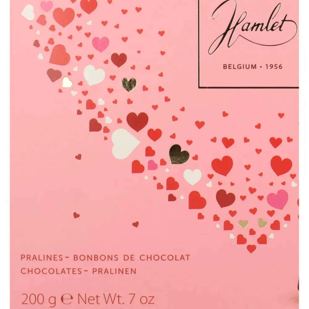 Chocolade<Hamlet Pralines Rose Hart 200 gr