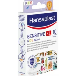 Pleisters<Hansaplast Pleisters Senstive Kids XL 10 stuks