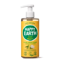 100% Natuurlijke Handzeep Jasmine Ho Wood 300 ml^Happy Earth New