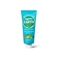 100% Natuurlijke Deodorant Cream Cedar Lime 40 ml^Happy Earth New