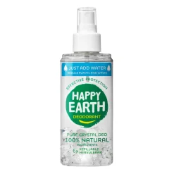 Deodorant<Happy Earth 100% Natuurlijke Deodorant Just-add-Water Unscented Spray 100 ml