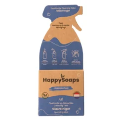 Speciaal Reinigers|Badkamerartikelen<HappySoaps Cleaning Tabs Glasreiniger Sparkling Mint 24 gr