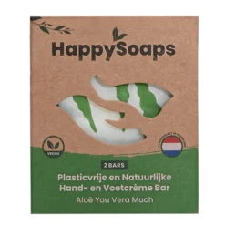 Handverzorging<HappySoaps Hand- en Voetcrème Bar Aloë You Vera Much 40 gr