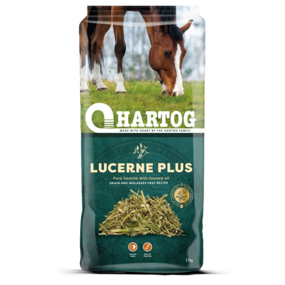 Paard<Hartog Lucerne Plus 15 kg