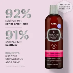 Keratin Protein Smoothing Shampoo 355 ml^Hask New