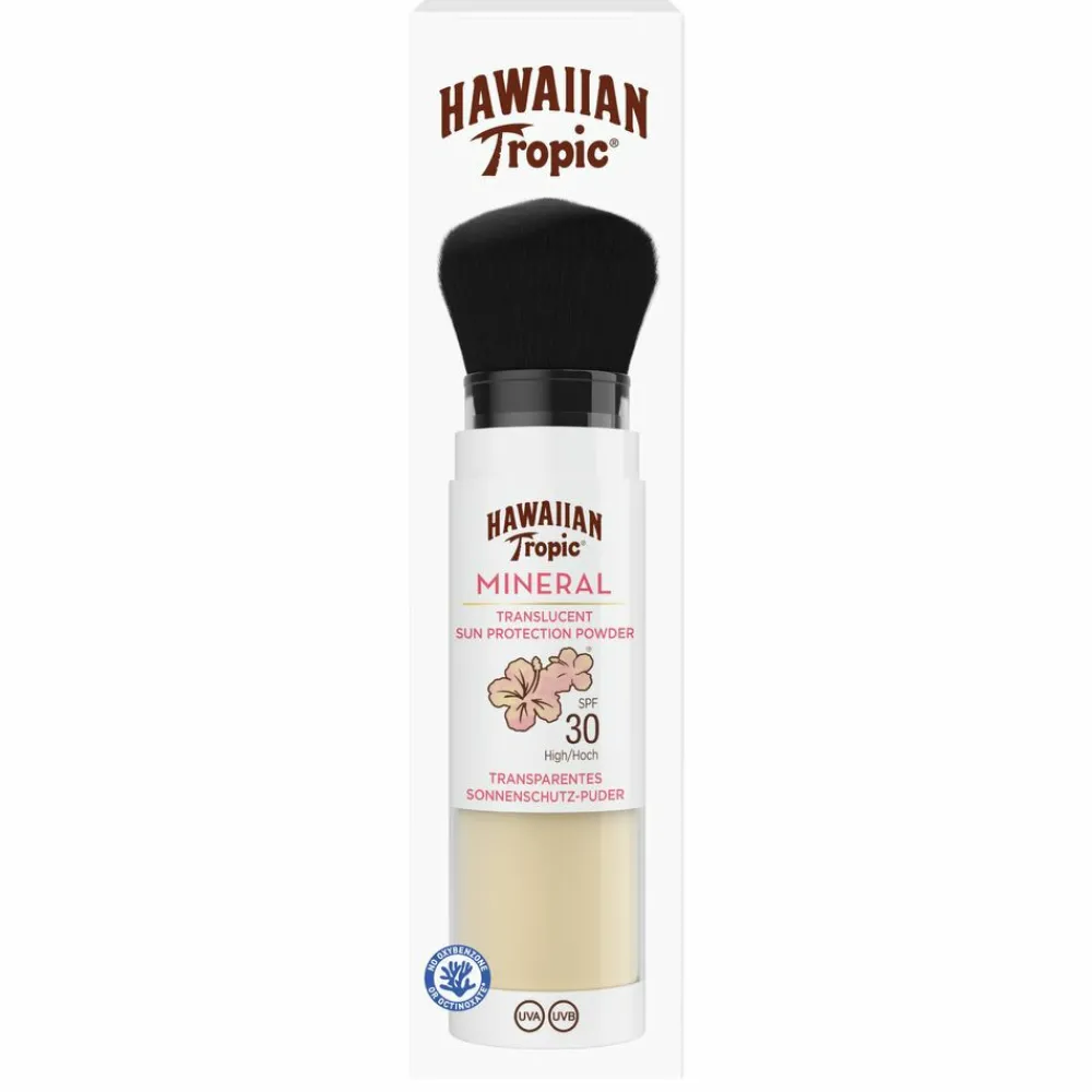 Zonbescherming<Hawaiian Tropic Mineral Powder Brush SPF 30 4,25 gr