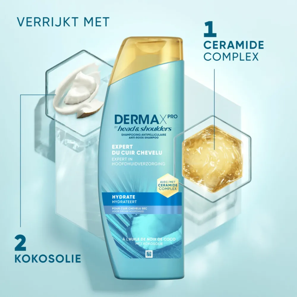 Anti-roos Shampoo DERMAxPRO Hydrateert 250 ml^Head & Shoulders