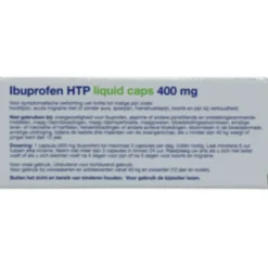 Ibuprofen 400mg Liquid Caps 20 capsules^Healthypharm Online