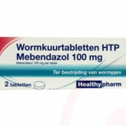 Geneesmiddelen|Maag & Darm<Healthypharm Mebendazol/wormkuur 2 tabletten