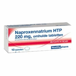 Hot Naproxennatrium 220mg 10 tabletten Pijnstillend