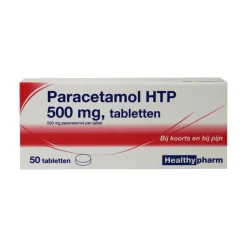 Paracetamol 500mg 50 tabletten^Healthypharm Clearance