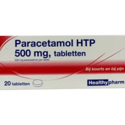 Pijnstillend<Healthypharm Paracetamol 500mg 20 tabletten