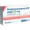 Sale Paracetamol Kinderen 240 mg 10 stuks Geneesmiddelen|Pijnstillend
