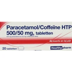 Paracetamol Coffeïne 500/50 mg 20 tabletten Pijnstillend