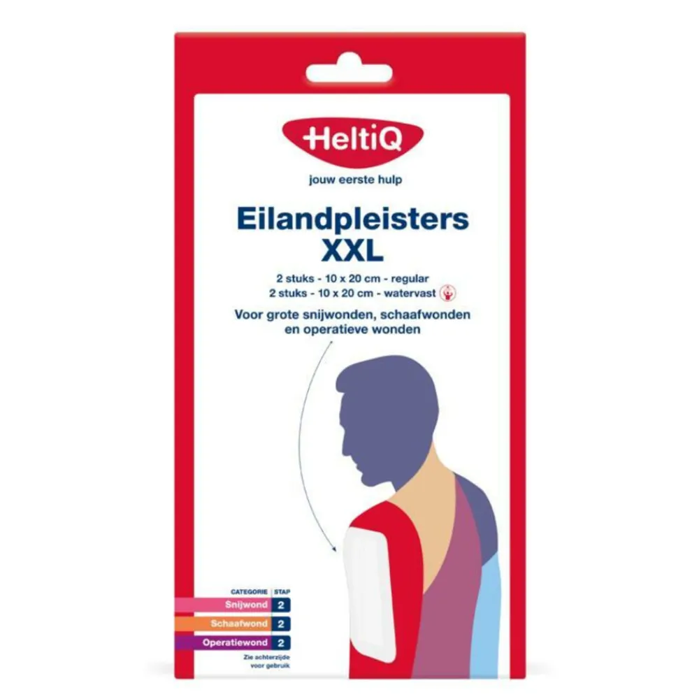 Eilandpleister XXL 4 stuks^HeltiQ New