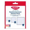 Gaaskompressen Volume Pack 6 stuks 5x5cm + 6 stuks 5x8,5cm + 6 stuks 10x10cm 18 stuks^HeltiQ Outlet