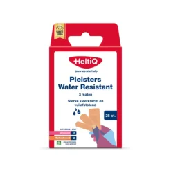 Pleisters<HeltiQ Pleisters Water Resistant 25 stuks