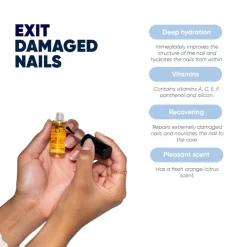 Exit Damaged Nails 7 ml^Herome New