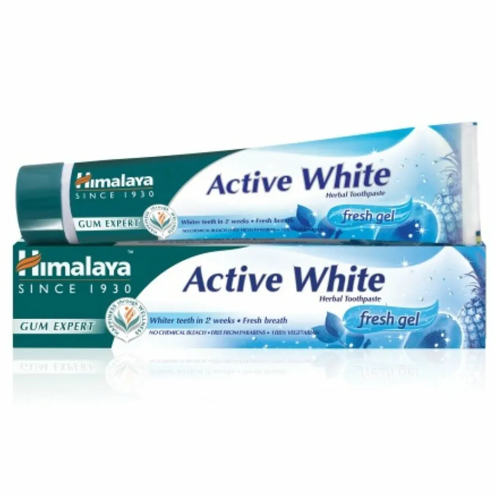 Kruidentandpasta Active White 75 ml^Himalaya Herbals New