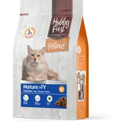 Kattenvoer<HobbyFirst Feline Mature 7+ jaar 4,5 kg