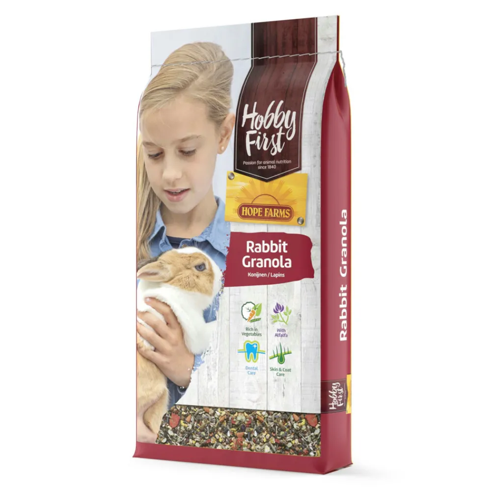 Konijn Granola 10 kg^HobbyFirst Hope Farms Best