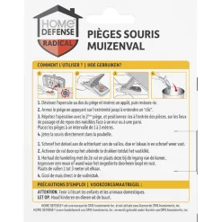 New Muizenval Kunststof 2 stuks Ongediertebestrijding