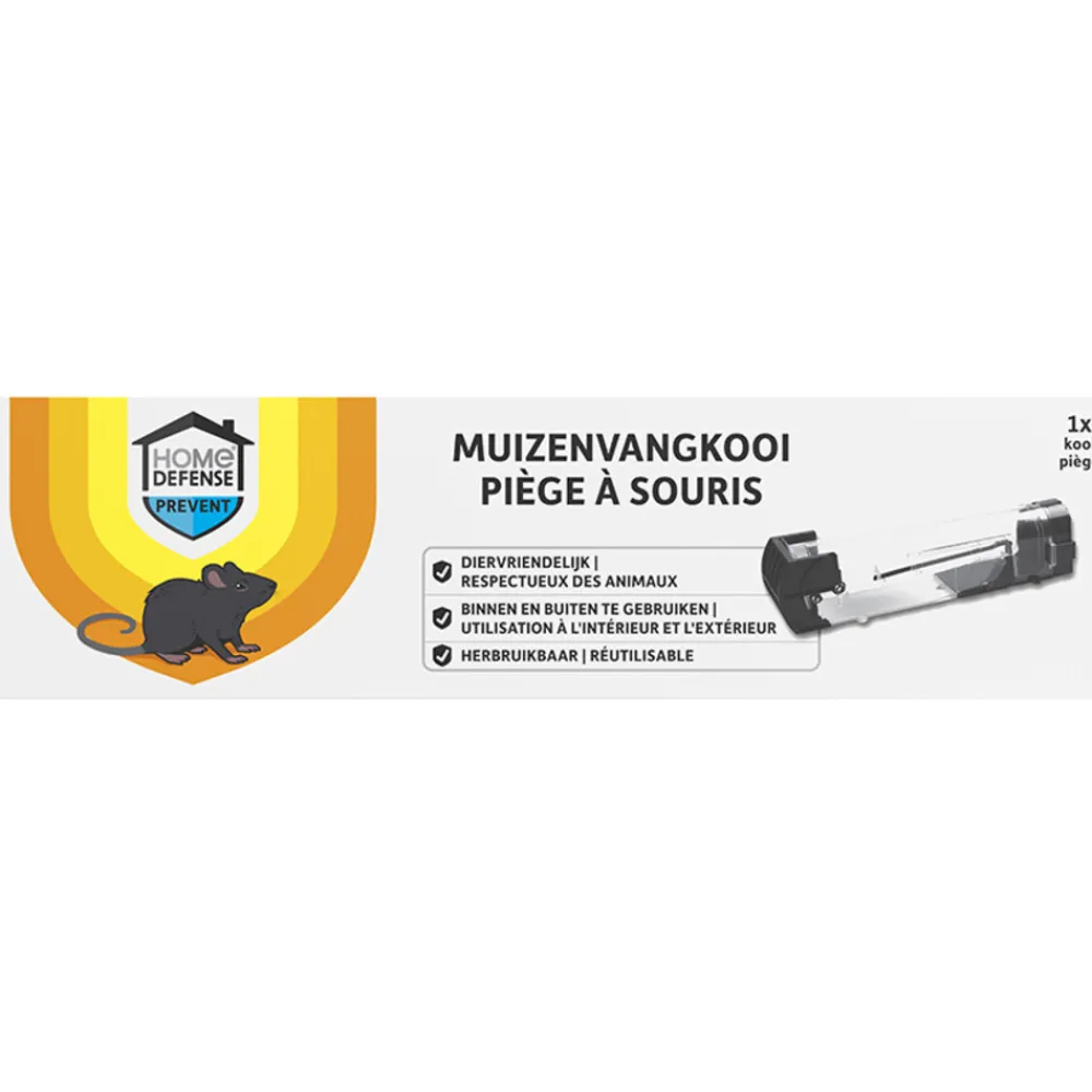 Ongediertebestrijding<Home Defense Muizenvangkooi Kunststof