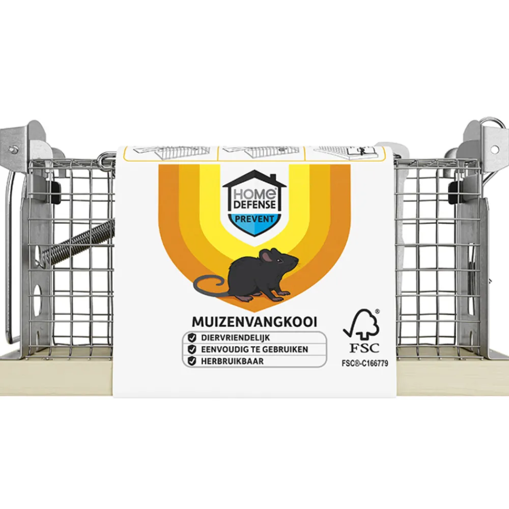 Muizenvangkooi Hout^Home Defense