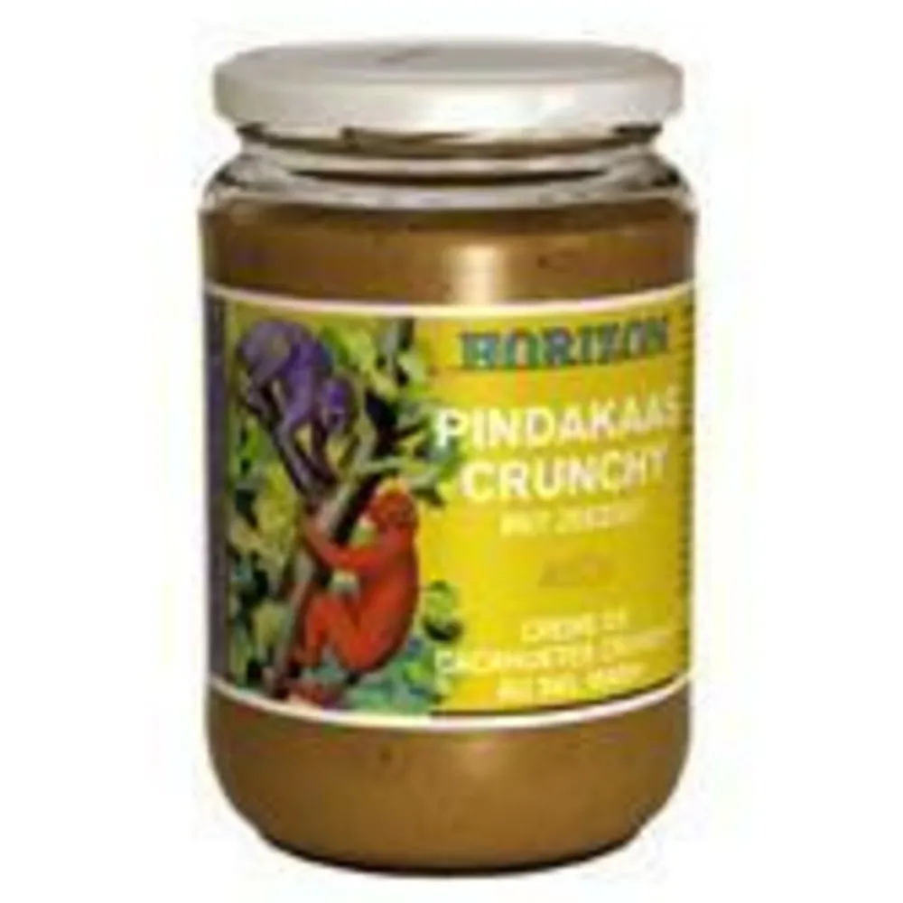 Pindakaas Crunchy met Zout Bio 650 gr^Horizon Hot