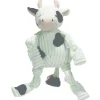Speelgoed<HuggleHounds Cow Knottie Small 23 x 13 x 8 cm