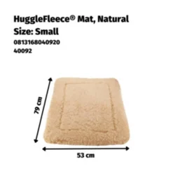 Manden & Dekens<HuggleHounds Hondenmat Natural Small 53 x 79 cm