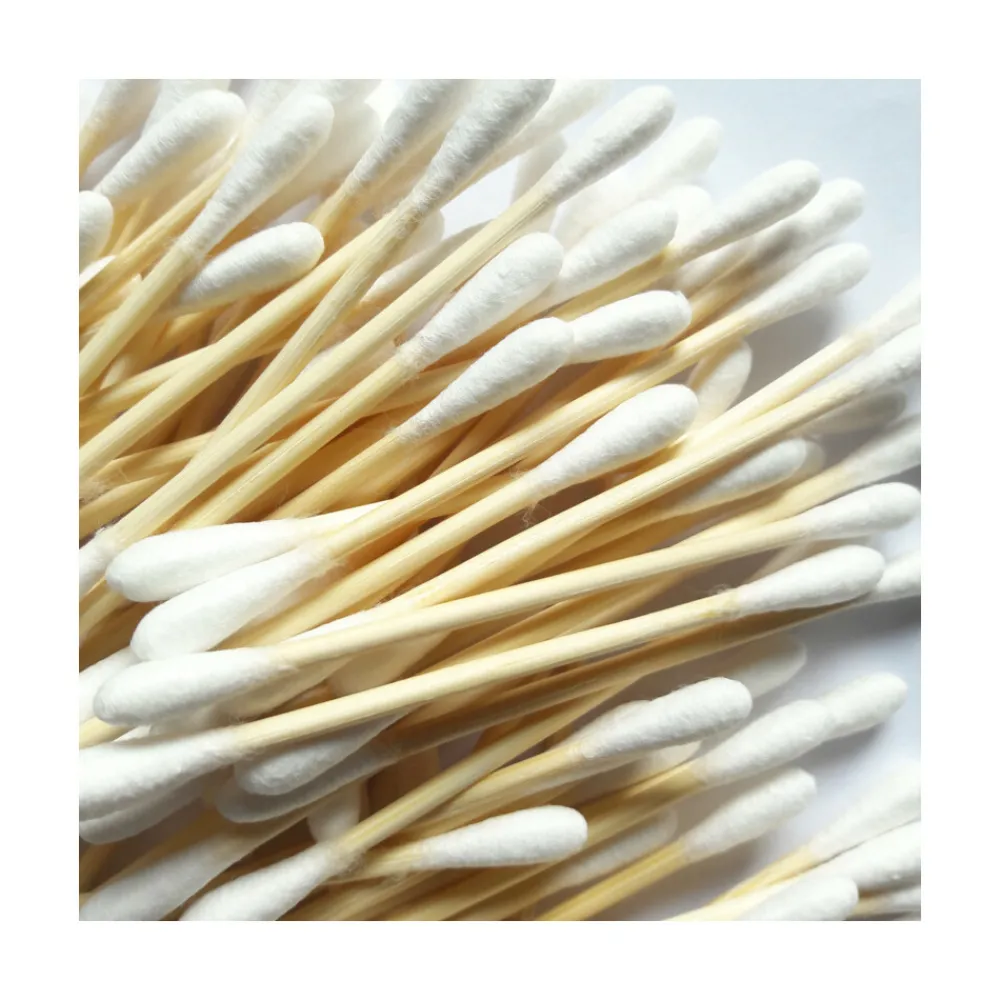 Wattenstaafjes Bamboe 100 stuks^Hydrophil