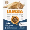 Kattenvoer<IAMS Cat Senior 7+ Kattenvoer Tuna 800 gr